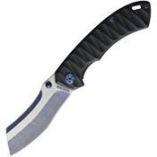 Rough Rider 1928 Linerlock Stainless Blade Assisted Opening Knife Black Sculpted G10 Handle