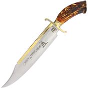Rough Rider 1941 Don't Tread on Me Stainless Bowie Knife with Handle