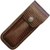 Sheaths 1185 Fits 4.5 to 5.25 Inch Lizard Pattern Belt Sheath with Leather construction