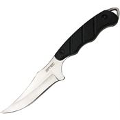 S-TEC 25139 Fixed Knife with Black finger Grooved G10 Handle