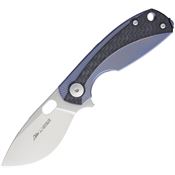 Viper 5962BLFC Lille Framelock CF Stainless Steel Blade Knife with Handle