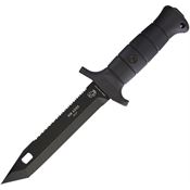 Eickhorn 825130 KM 4000 German Military Tanto Blade Knife with Black Synthetic Handle