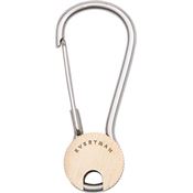 Everyman CC Cowan Carabiner Brass with Unique Key Chain Locking System