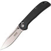 Elite Tactical 1028BK Rapid Lock Clip Point Blade Knife with Black G10 Handle