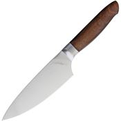 Ferrum RC0600 6 Inch Reserve Chef's Stainless Blade Knife with Reclaimed Hardwood Handle