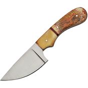 Pakistan 3401 Skinner Stainless Blade Knife with Bone Handle