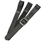 Pakistan 4413BK Sword Shoulder Strap Belt with Black Leather Construction