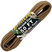 Atwood 1210 BattleCord 50 ft UV, Rot and Mildew Resistant - Coyote Brown