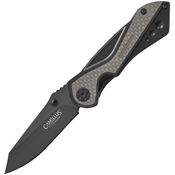 Camillus 19812 Machine Linerlock Assisted Opening Stainless Blade Knife with Black Glass Filled Nylon Handle