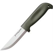Cold Steel 20NPK Finn Hawk Drop Point Blade Knife with OD Green TPR Handle