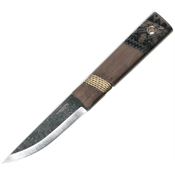 Condor 281232HC Mini Indigenous Puukko Steel Blade Knife with Walnut Handle