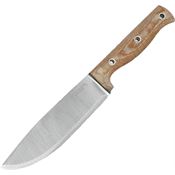 Condor 281465HC Low Drag Steel Blade Knife with Natural Canvas Micarta Handle