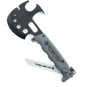Off Grid Tools S700 Survival Stainless Axe with Silver Textured Aluminum Handle