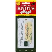 Pro-Knot UK101 UK Fishing Knot Waterproof Plastic Cards Cards