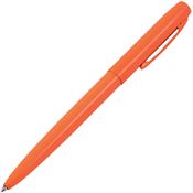 Rite in the Rain RIR-OR97 Orange Ink Black RiteRain OR Metal Clicker Pen