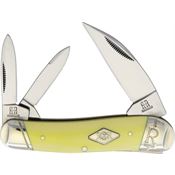 Rough Rider 1741 Classic Carbon Steel Multi-Tool with Yellow Synthetic Handle