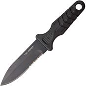 Tac Force FIX004BK Fixed Stainless Blade Knife with Black Nylon Handle