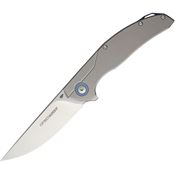 Viper 5966TI Orso Linerlock Ti M390 Bohler Satin Blade Knife with Titanium Handle