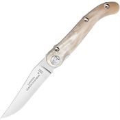 Laguiole LA TOUR 11017163 Baroudeur Linerlock Knife Horn