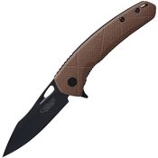 Camillus 19808 Blaze Linerlock Knife Brown