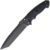 Hogue 35109 Ex F01 Fixed Tanto Blade Knife with Black Textured G-10 Handle