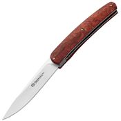 Maserin S380RR Gourmet Linerlock Knife Red Wood