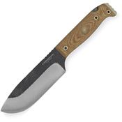 Condor 392151HC Selknam Condor Classic Finish Blade Knife with Natural Canvas Micarta Handle
