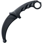 Cold Steel 92R49 Karambit Trainer Black Santoprene Blade Knife with One-Piece Construction