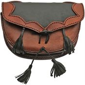 Pakistan 4411 Medieval Belt Bag with Black and Brown Leather Constuction