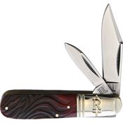 Rough Rider Knives 2056 Barlow Red Worm Groove