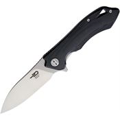 Bestech G11D2 Beluga Linerlock Knife with Black G10 Handle