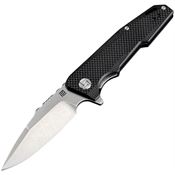 Artisan 1706PSBKF Predator Linerlock D2 with Black G10 Handle