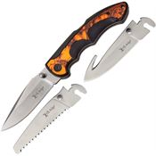 Elk Ridge 942OC Blade Change Lockback Knife with Black Handle