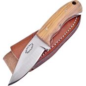 Frost CW018OW Skinner Knife with Olive Wood Handle