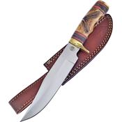 Frost CW07BRB Two Feathers Bowie with Pakkawood Handle
