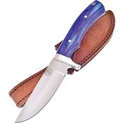 Frost CW2915BLFL Hunter Knife with Blue Handle
