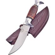 Frost CW935BRN Hunter Knife with Brown Bone Handle