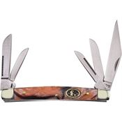 Frost ECS117CG Kentucky Knife with Gold Resin Handle