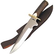 Frost TS115 Bowie Knife with Deer Stag Handle