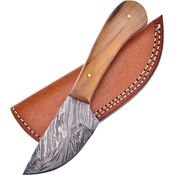 Frost VFD28OW Skinner Knife with Olive Wood Handle