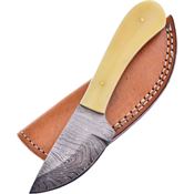 Frost VFD29SB Skinner Knife with White Bone Handle