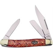 Frost WTC066WR Stockman Knife with Resin Handle