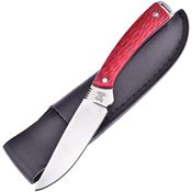 Hen & Rooster 5019RPB Small Hunter Knife with Pick Bone Handle