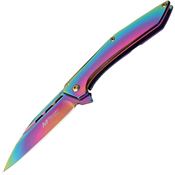 MTech 1052RB Framelock Knife with Spectrum Handle