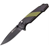 MTech 1064GN Button Lock Knife with Aluminum Handle
