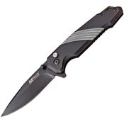 MTech 1064GY Button Lock Knife with Aluminum Handle