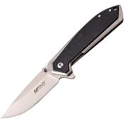 MTech 1068SW Framelock Knife with Stonewash Stainless Handle