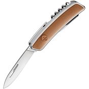 Swiza Pocket 303090 Swiss Pocket Knife with Stainless Handle