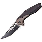 Tac Force 977GY Linerlock Knife with Stainless Handle