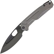 Medford 031SP01TM Infraction Framelock Knife with Tumbled Finish Titanium Handle